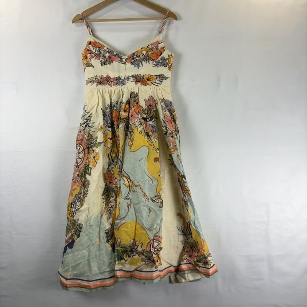 Zimmermann Women’s Floral Print Spaghetti Strap Dress